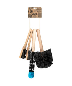 Kit Juego Cepillos Limpieza Bicicleta Peatys Brush Set X 4