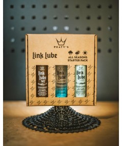 Lubricantes Bici Peatys Link Lube All Seasons Starter Pack 3